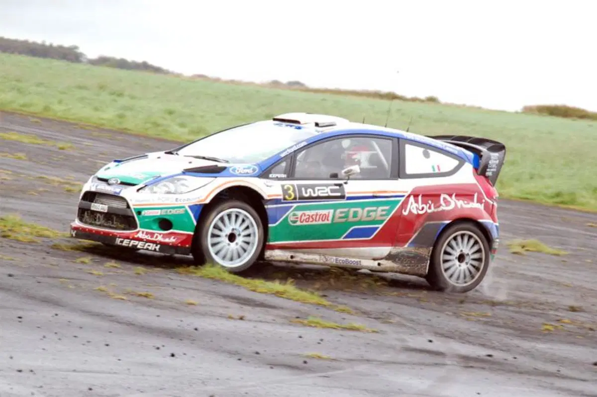 Con Mikko Hirvonen sulla Ford Fiesta WRC 2011 (23)