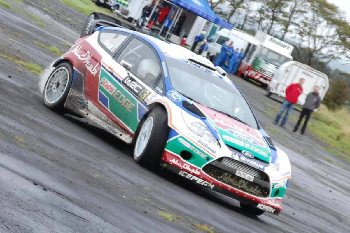 Con Mikko Hirvonen sulla Ford Fiesta WRC 2011 (26)