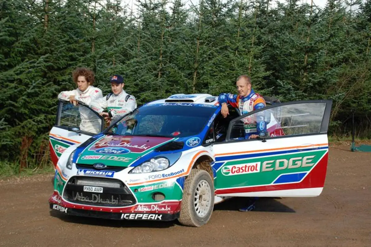 Con Mikko Hirvonen sulla Ford Fiesta WRC 2011 (27)