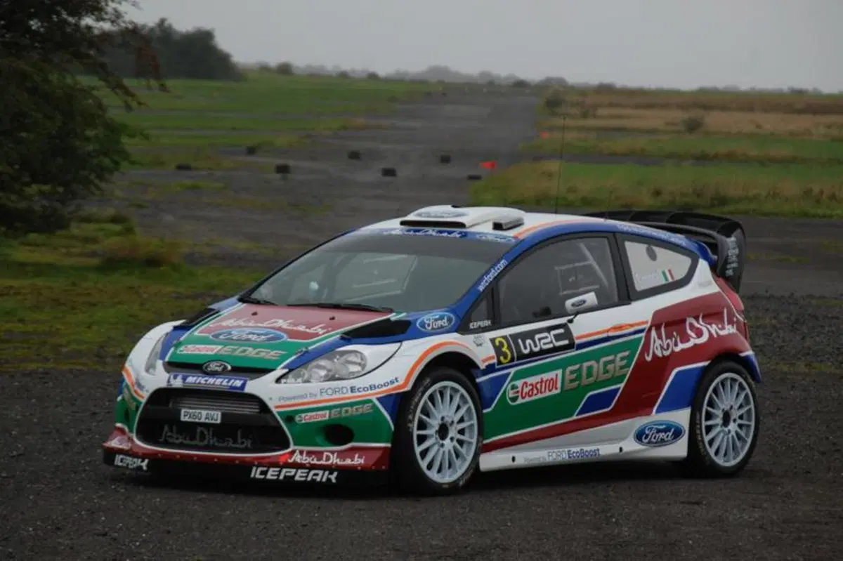 Con Mikko Hirvonen sulla Ford Fiesta WRC 2011 (28)