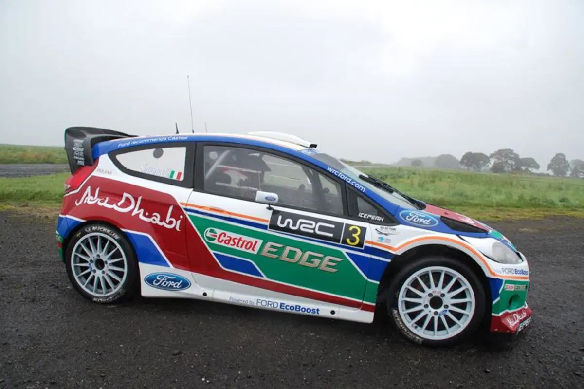 Con Mikko Hirvonen sulla Ford Fiesta WRC 2011 (29)