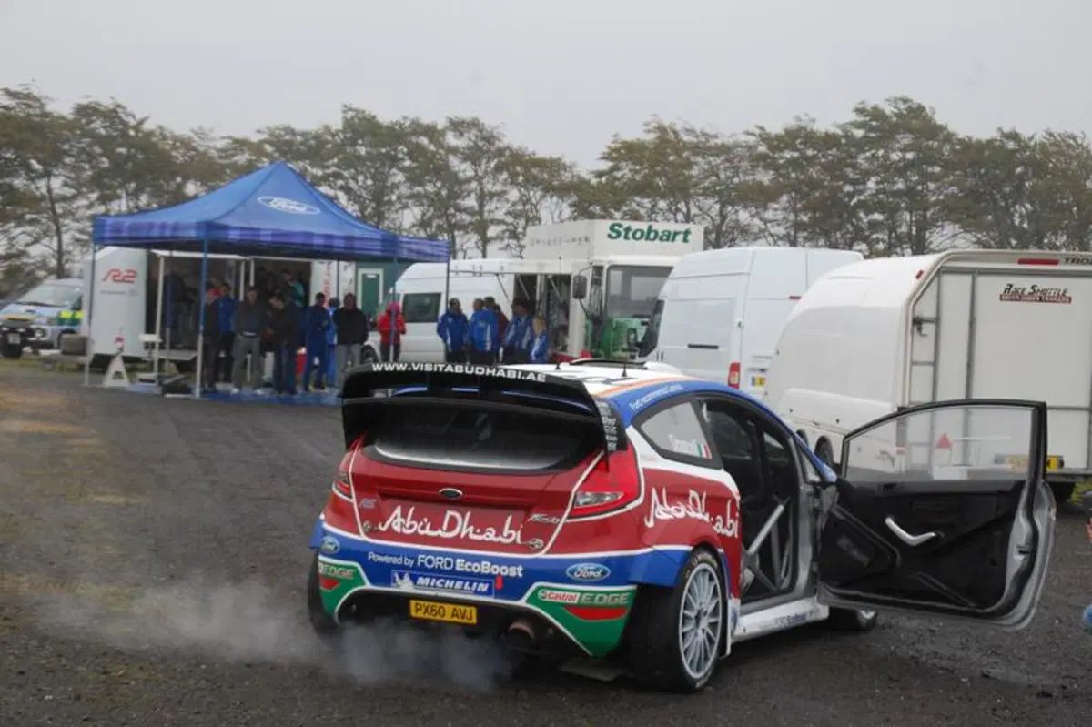 Con Mikko Hirvonen sulla Ford Fiesta WRC 2011 (30)