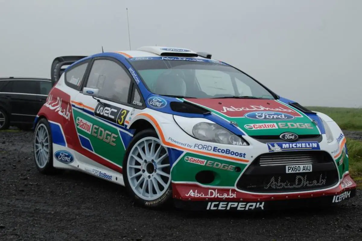 Con Mikko Hirvonen sulla Ford Fiesta WRC 2011 (31)