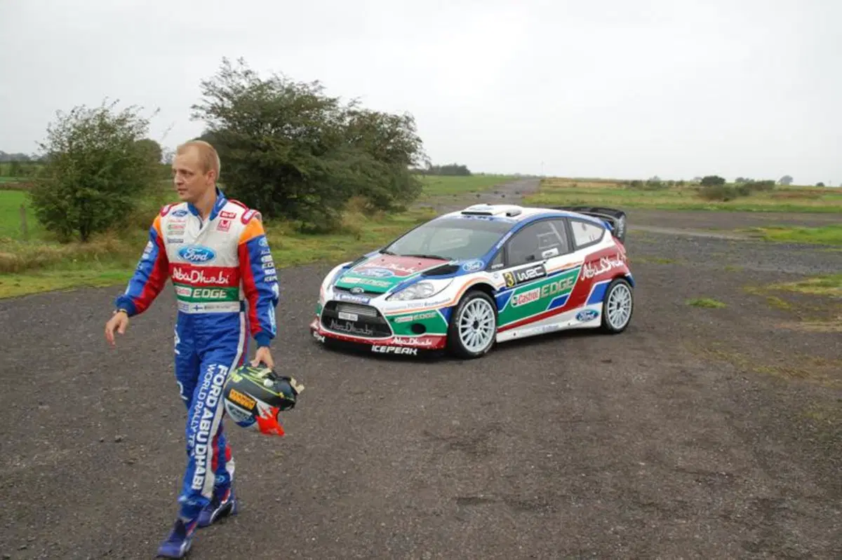 Con Mikko Hirvonen sulla Ford Fiesta WRC 2011 (34)