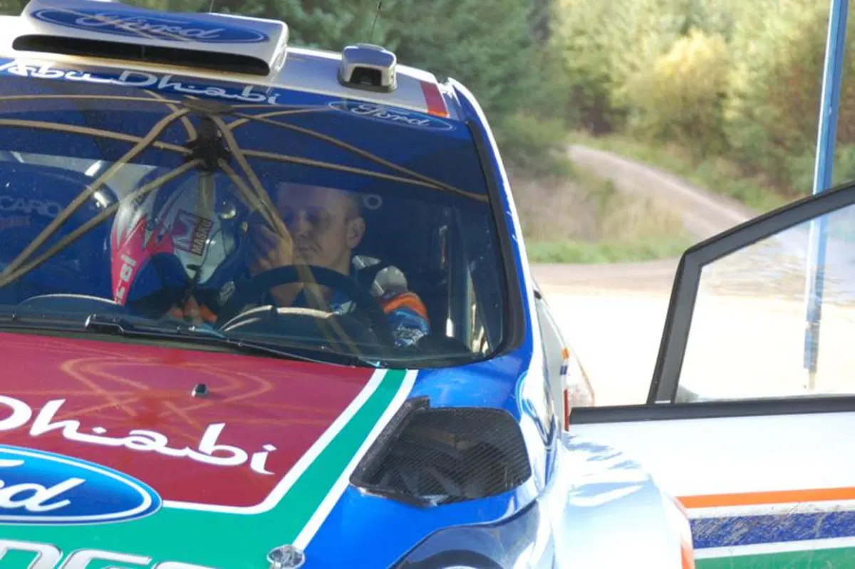 Con Mikko Hirvonen sulla Ford Fiesta WRC 2011 (42)