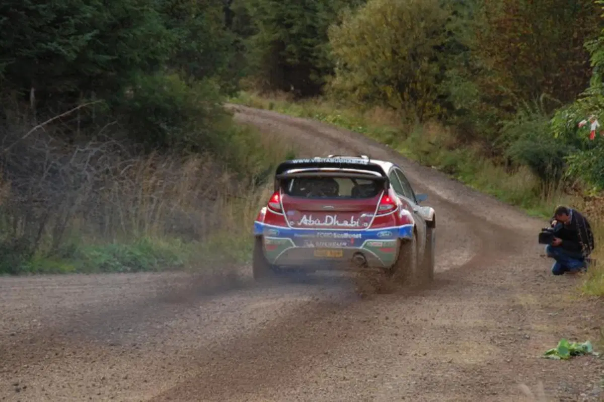 Con Mikko Hirvonen sulla Ford Fiesta WRC 2011 (55)
