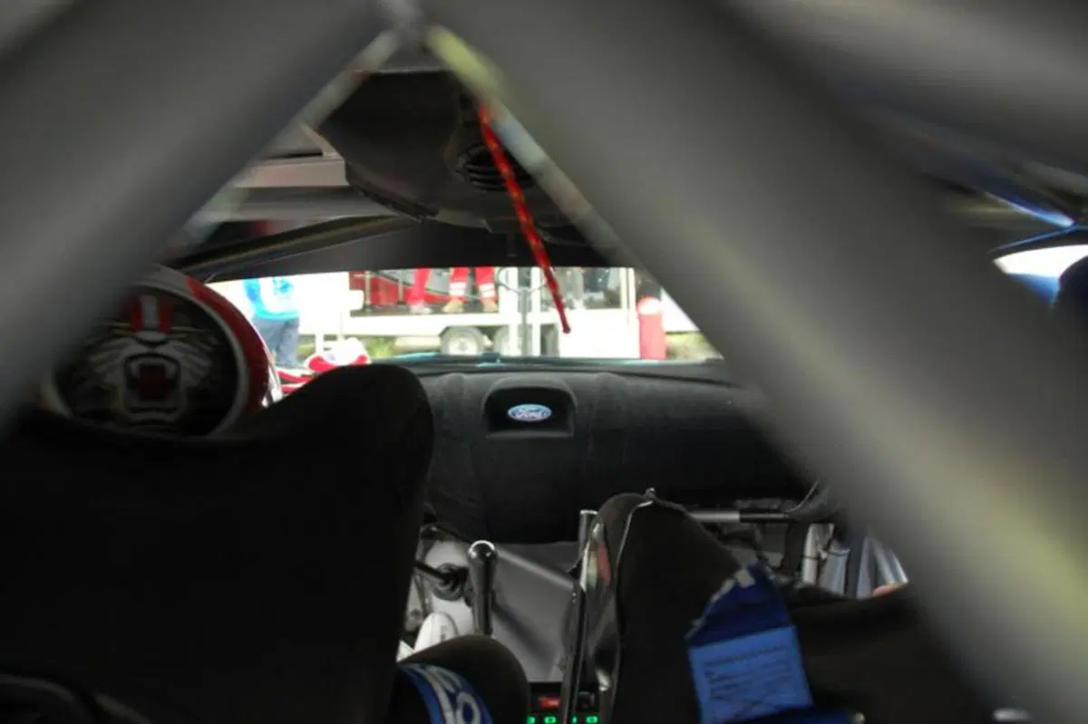 Con Mikko Hirvonen sulla Ford Fiesta WRC 2011 (68)