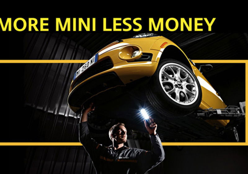 Mini: 250 euro per 5 anni di manutenzione ordinaria