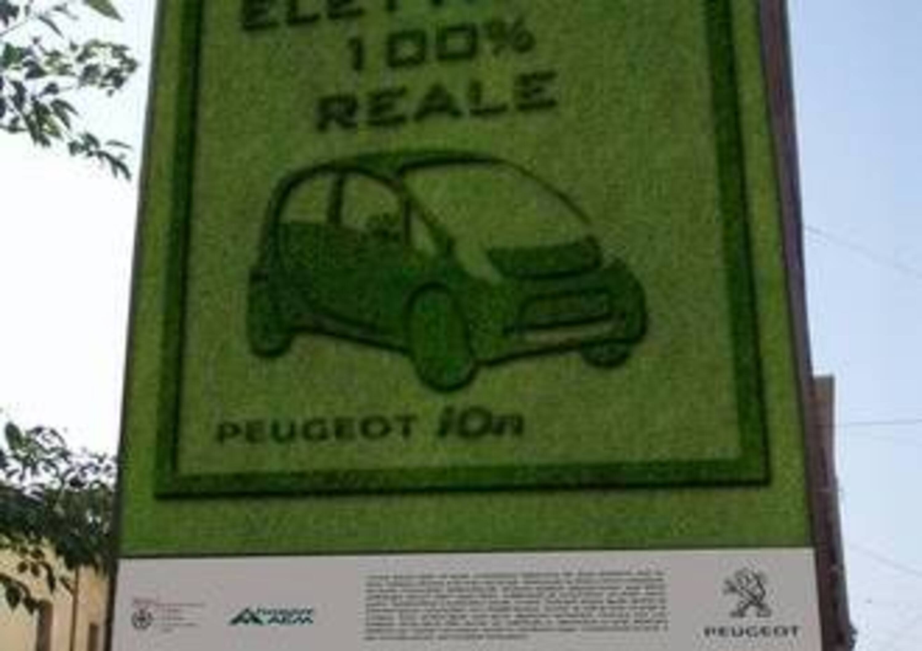 Peugeot: trasferiti all&#039;idroscalo la iOn e il suo orto