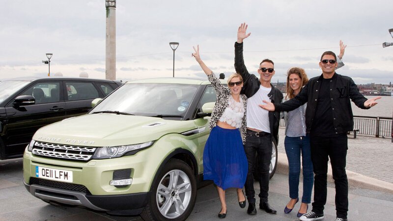 Range Rover: consegnate ai City Shapers le Evoque