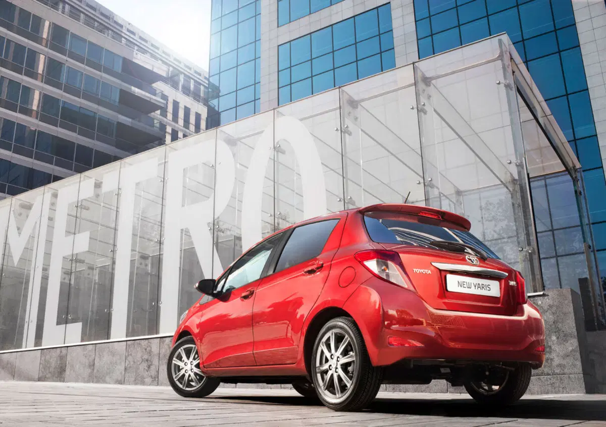 Toyota Yaris 5 stelle Euro Ncap