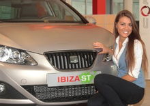 Seat: consegnata una Ibiza a DJ Ylenia