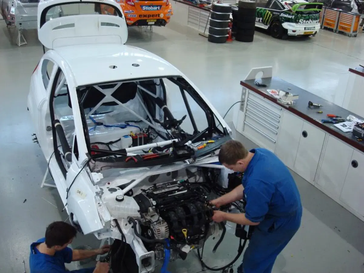 M-Sport: dove nascono le Ford Fiesta WRC (11)