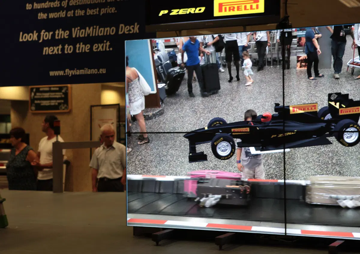 Pirelli F1: a Malpensa si &egrave; sperimentata la Augmented Reality
