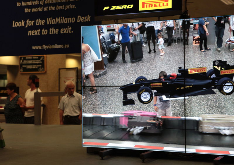 Pirelli F1: a Malpensa si &egrave; sperimentata la Augmented Reality