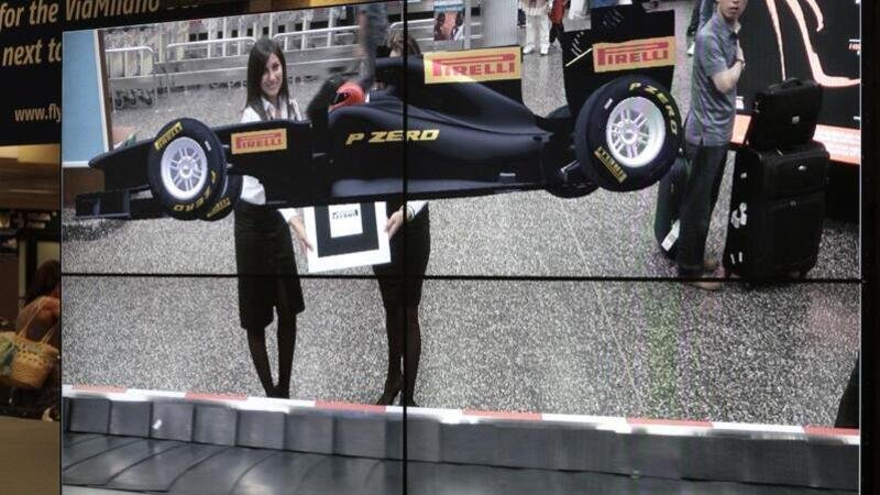 Pirelli F1: a Malpensa si &egrave; sperimentata la Augmented Reality