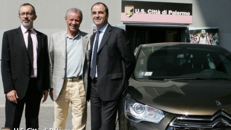 Citroen fornitrice ufficiale Palermo Calcio