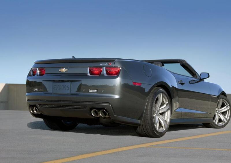 Chevrolet Camaro ZL1 Convertibile: nel 2013 sul mercato USA