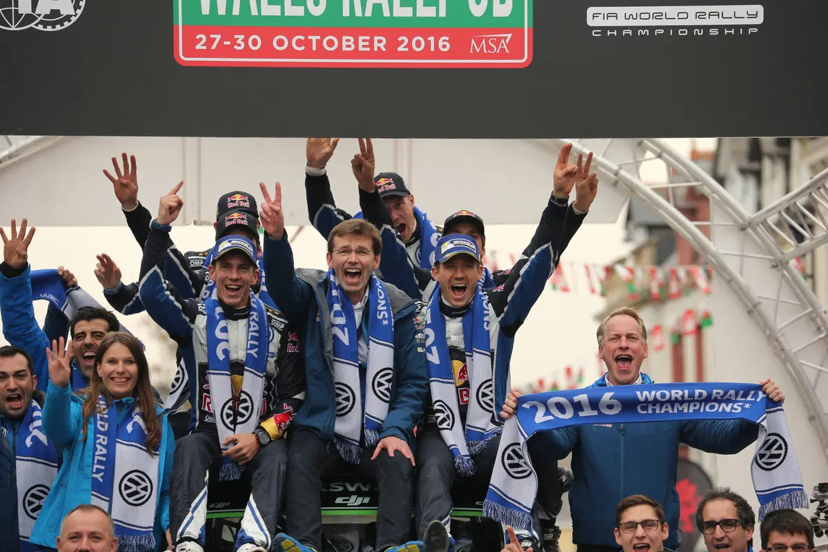 WRC16 Galles. Volkswagen Mondiale 4 (Grazie Ogier)! (16)