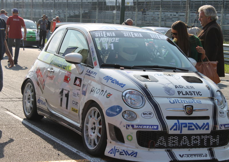 Trofeo Abarth 500 Selenia Europe: Campani si aggiudica il titolo