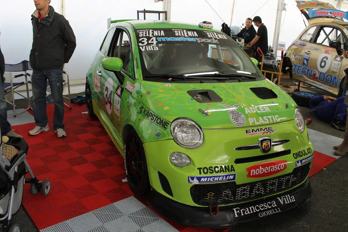Trofeo Abarth 500 Selenia Europe: Campani si aggiudica il titolo (10)