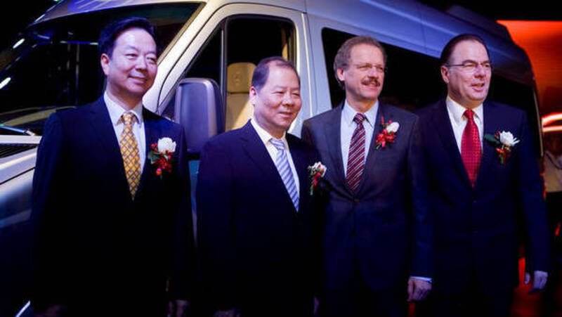 Mercedes-Benz Sprinter: avviata la produzione in Cina