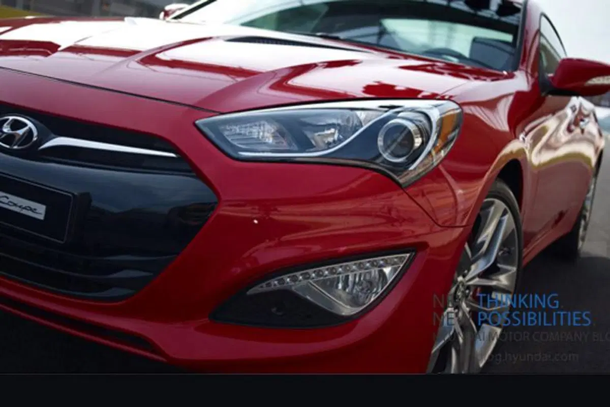 Hyundai Genesis Coupé restyling