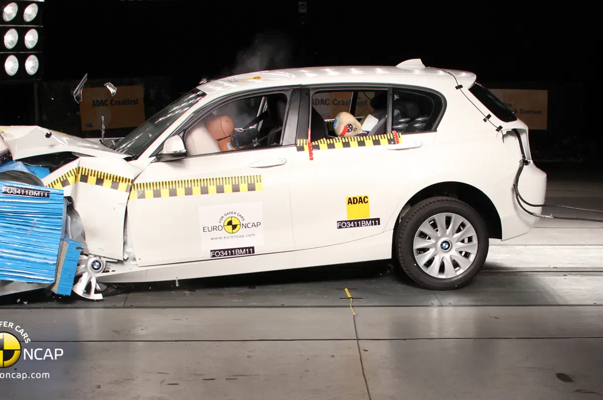 BMW Serie1: 5 stelle Euro NCAP