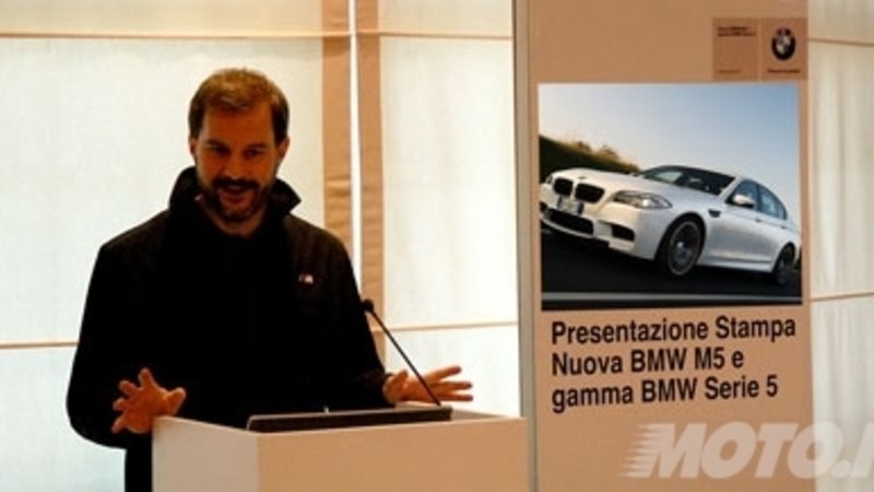 BMW M5: vis &agrave; vis con Alessandro Toffanin