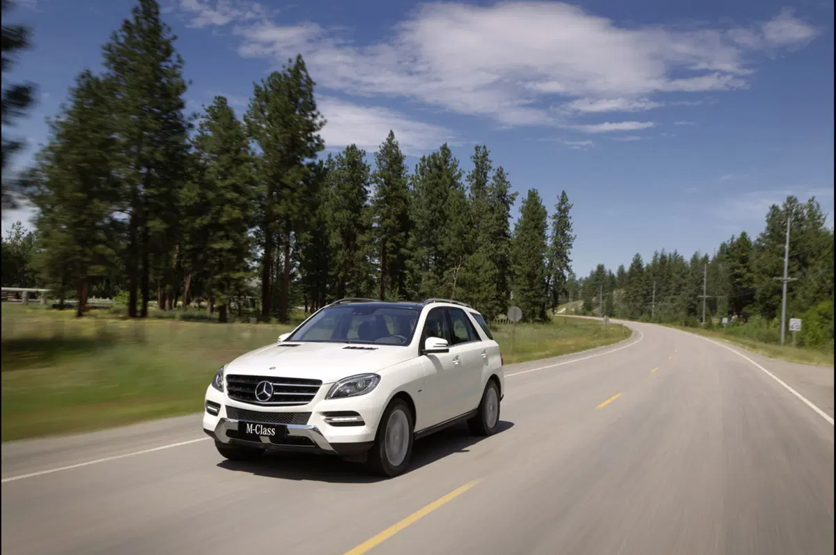 Mercedes-Benz Classe M insignita di certificazione ambientale