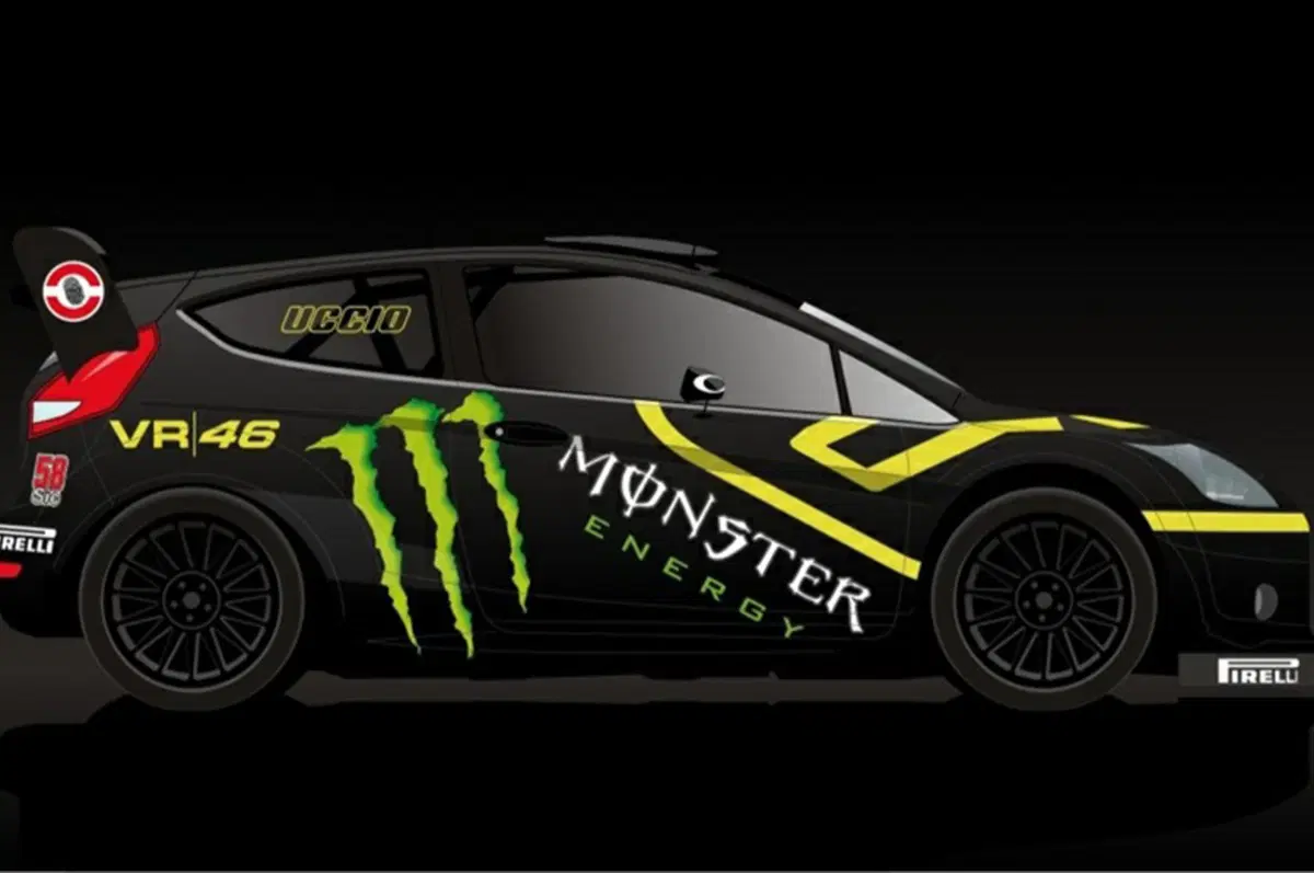 Rally di Monza: svelata l'auto di Valentino Rossi (2)