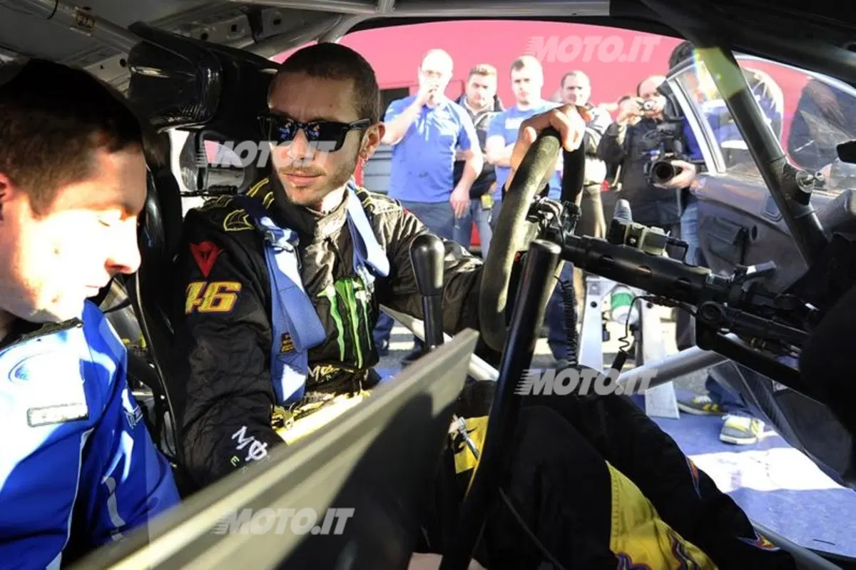 Rossi sulla Fiesta WRC: le foto da Vizzola (6)