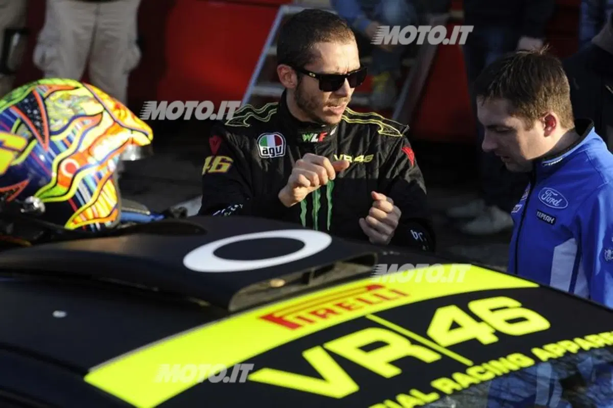 Rossi sulla Fiesta WRC: le foto da Vizzola (8)