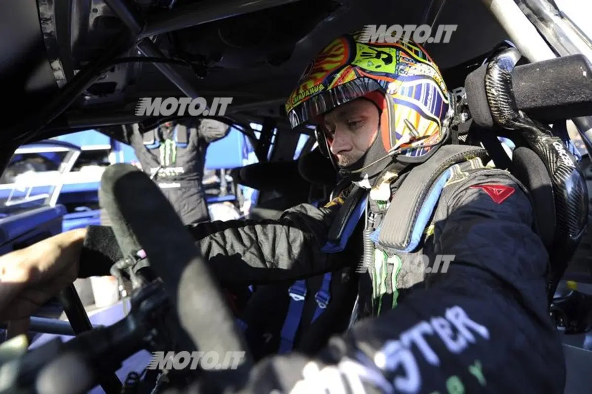Rossi sulla Fiesta WRC: le foto da Vizzola (12)