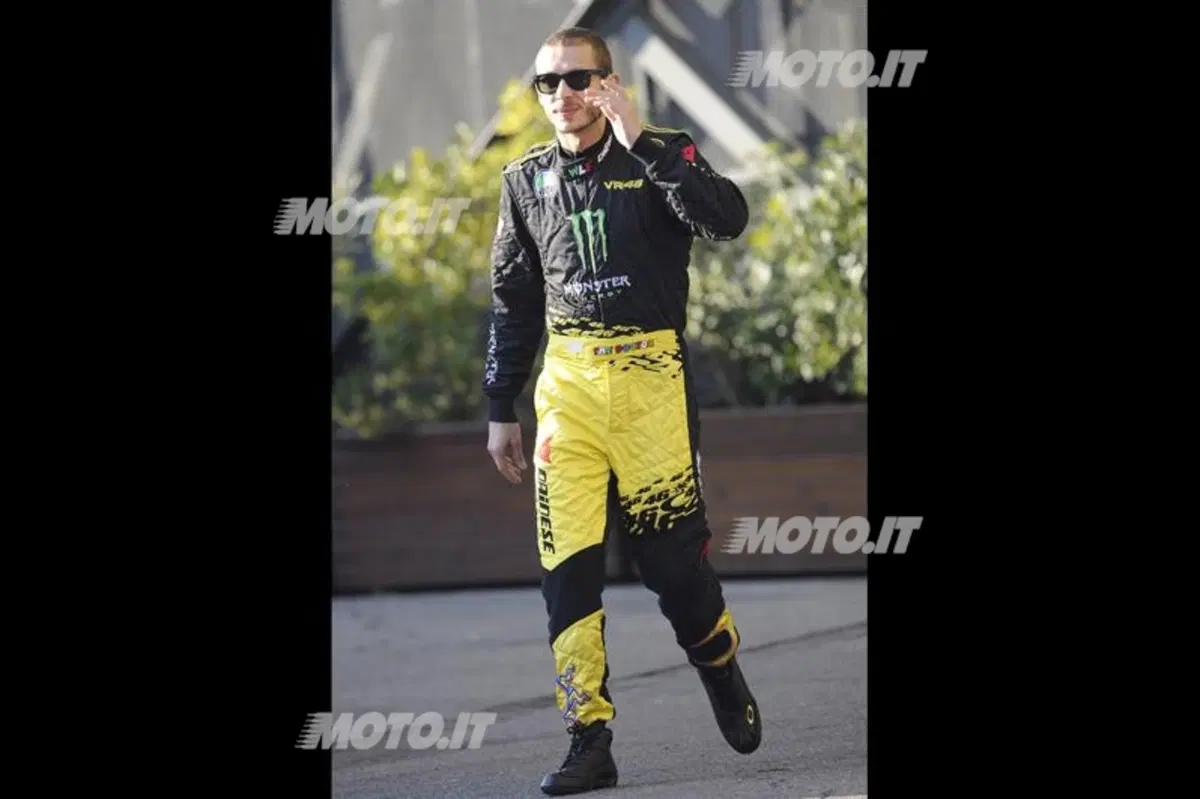 Rossi sulla Fiesta WRC: le foto da Vizzola (13)