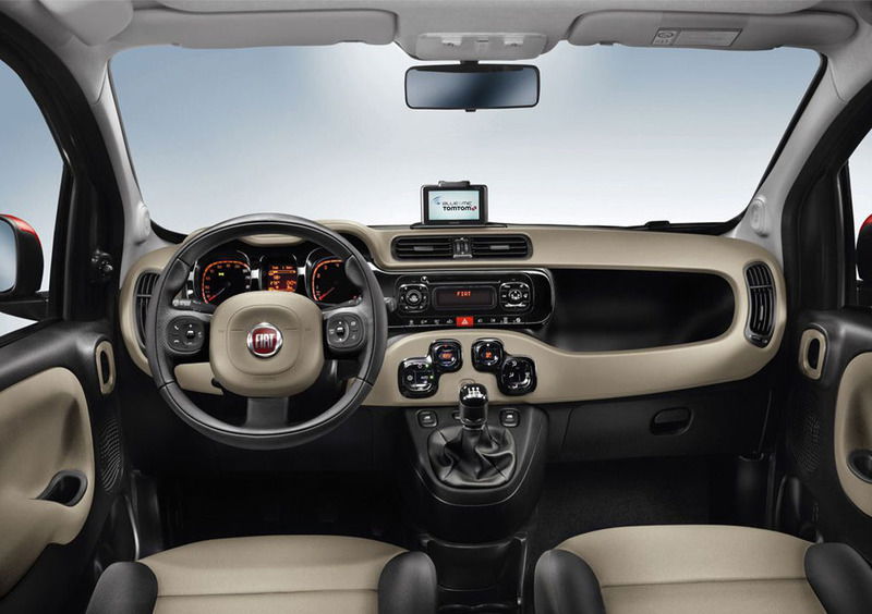 Fiat: gli interni della nuova Panda