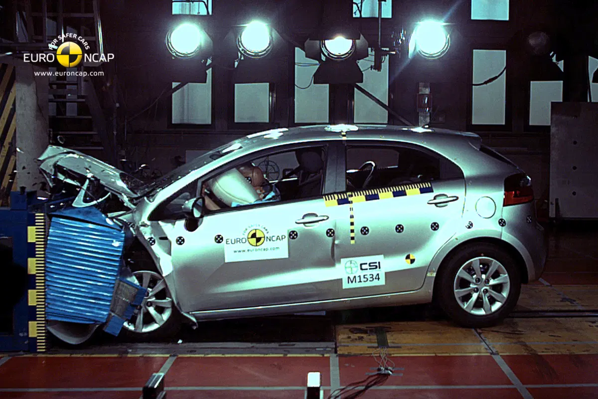 Nuova Kia Rio 5 stelle EuroNCAP