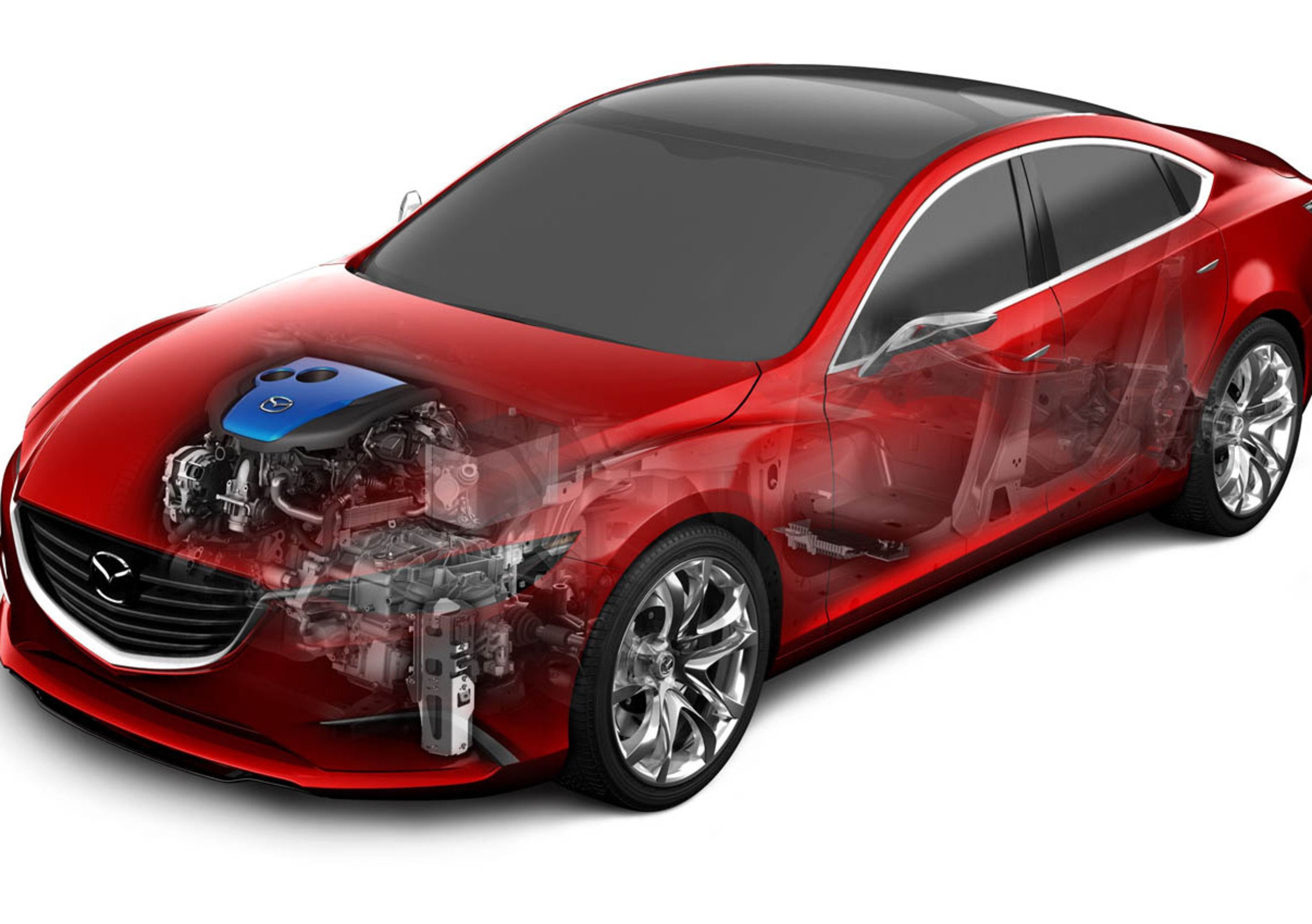 Mazda &#039;i-ELOOP&#039;: condensatore con sistema di frenata rigenerativa