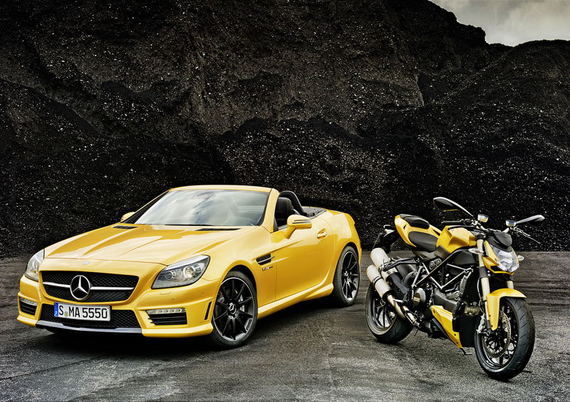 Mercedes-Benz SLK 55 AMG Streetfighter Yellow