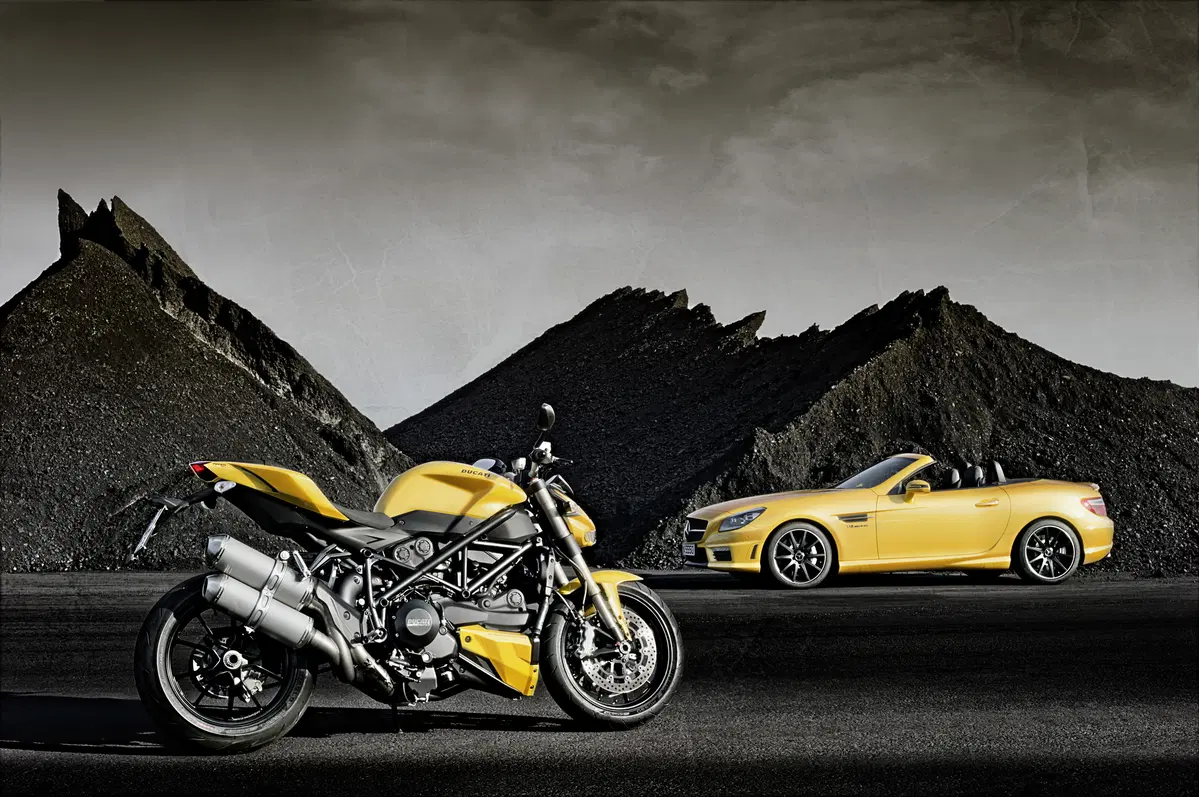 Mercedes-Benz SLK 55 AMG Streetfighter Yellow (18)