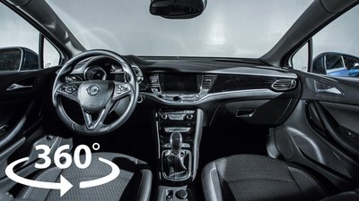 Opel Astra Sports Tourer: scopri gli interni nel video a 360&deg;