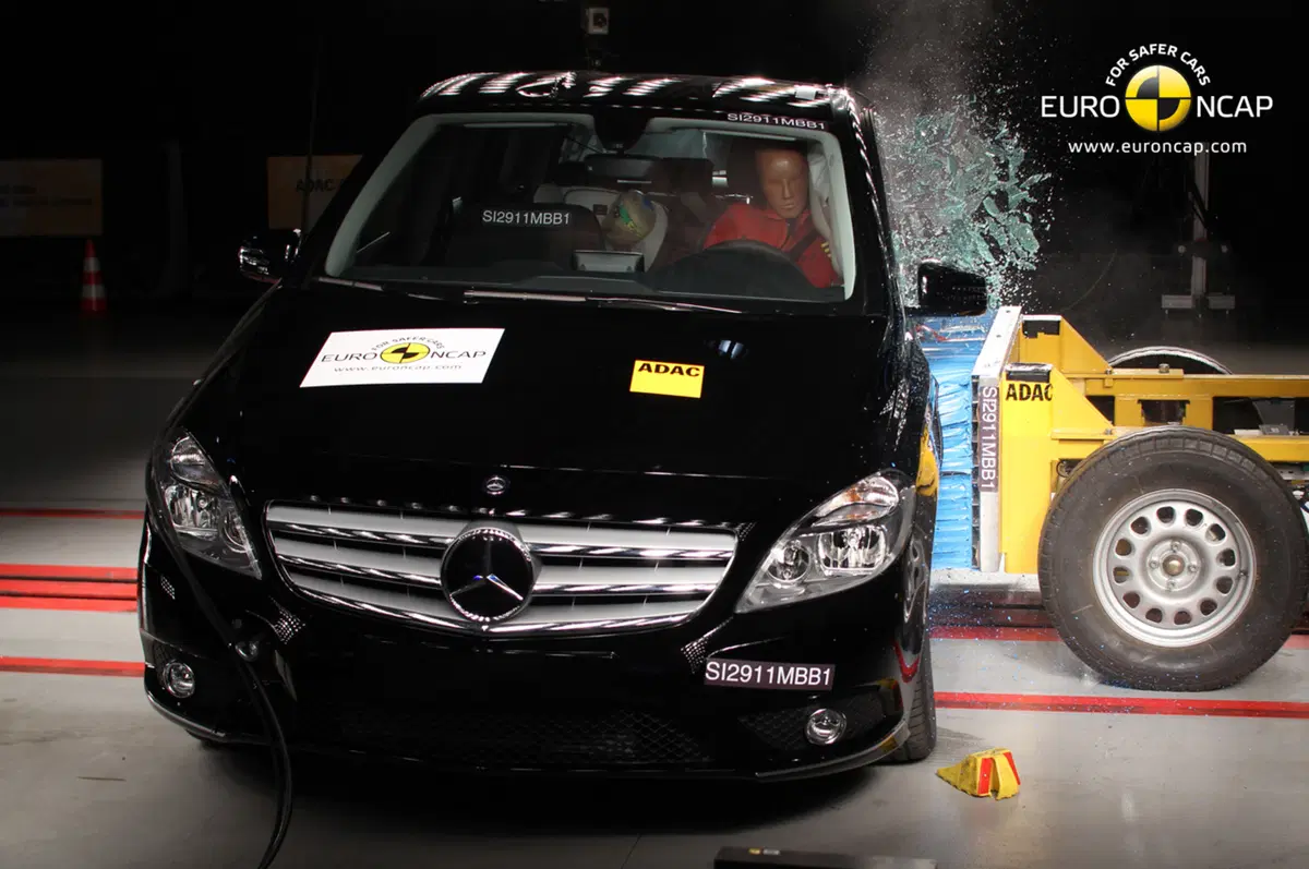 Mercedes-Benz: 5 stelle Euro NCAP per Classe B, C ed M