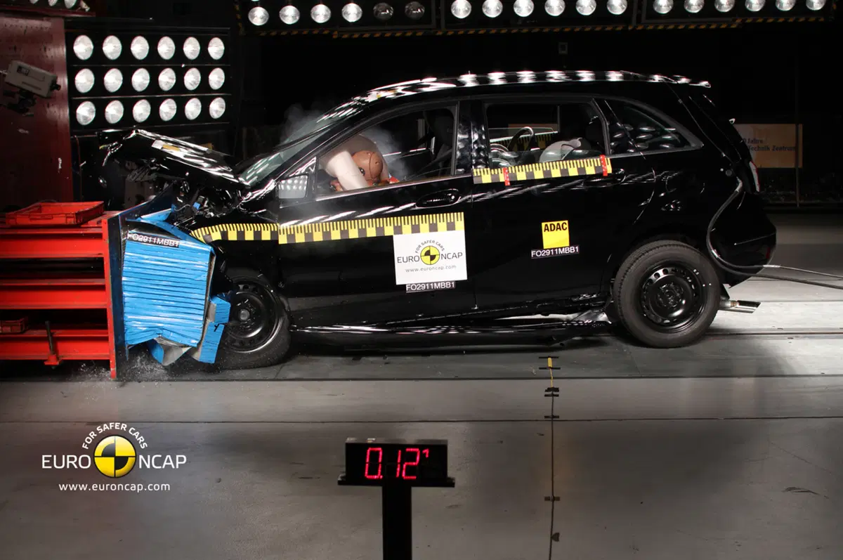 Mercedes-Benz: 5 stelle Euro NCAP per Classe B, C ed M (2)
