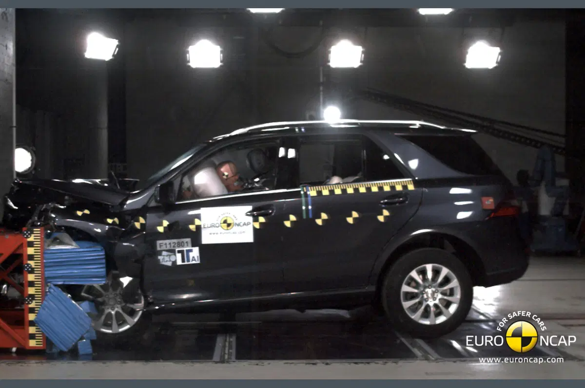 Mercedes-Benz: 5 stelle Euro NCAP per Classe B, C ed M (5)