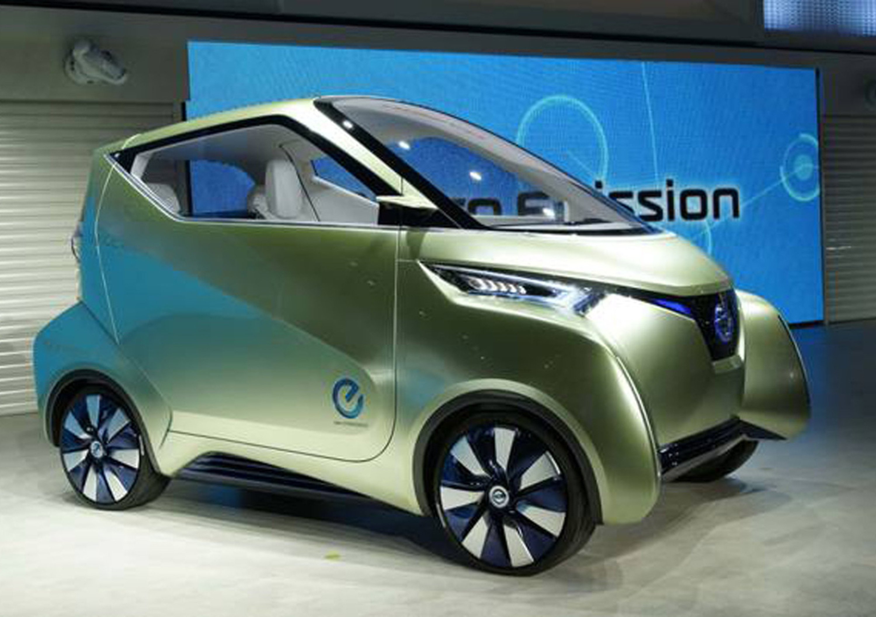 Nissan: una city car elettrica dalla concept Pivo3