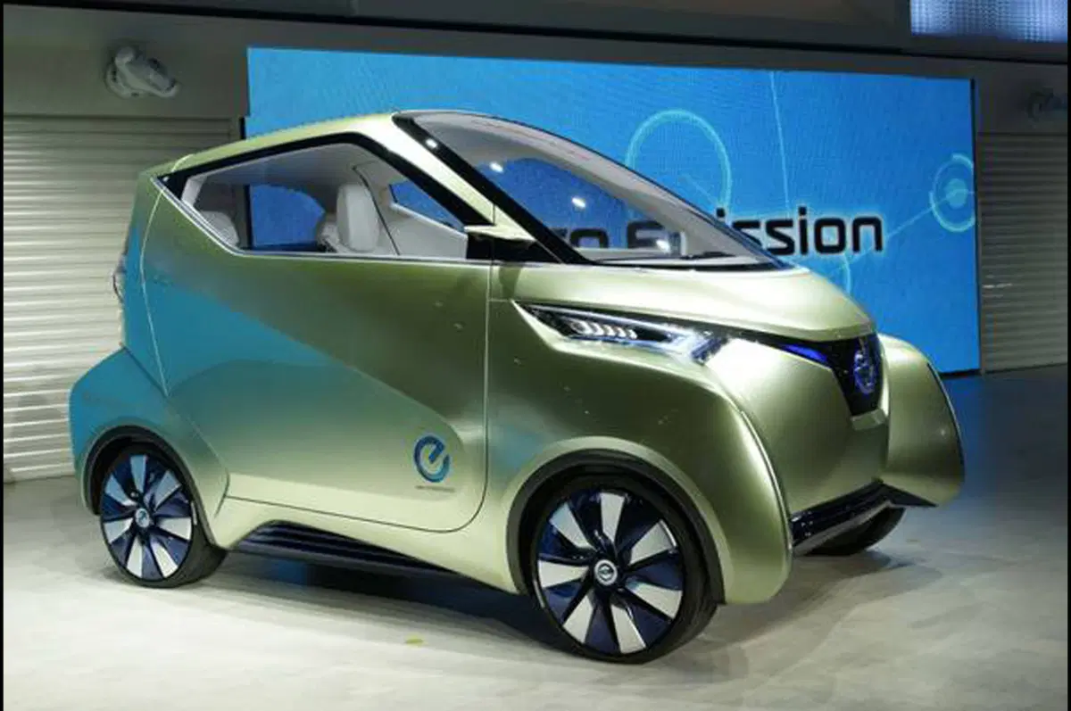 Nissan: una city car elettrica dalla concept Pivo3