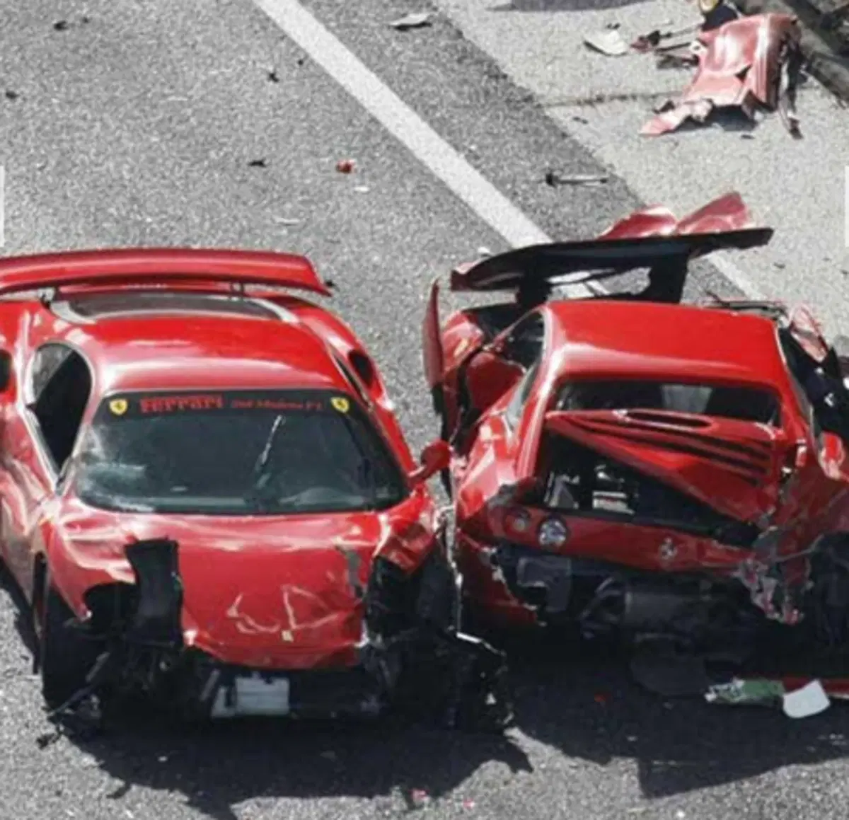 Giappone: 8 Ferrari coinvolte in un incidente stradale (2)