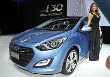 Hyundai: Nina Senicar a bordo della i30