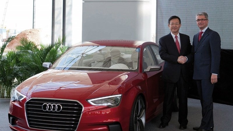 Audi: nuovo stabilimento in Cina per la A3