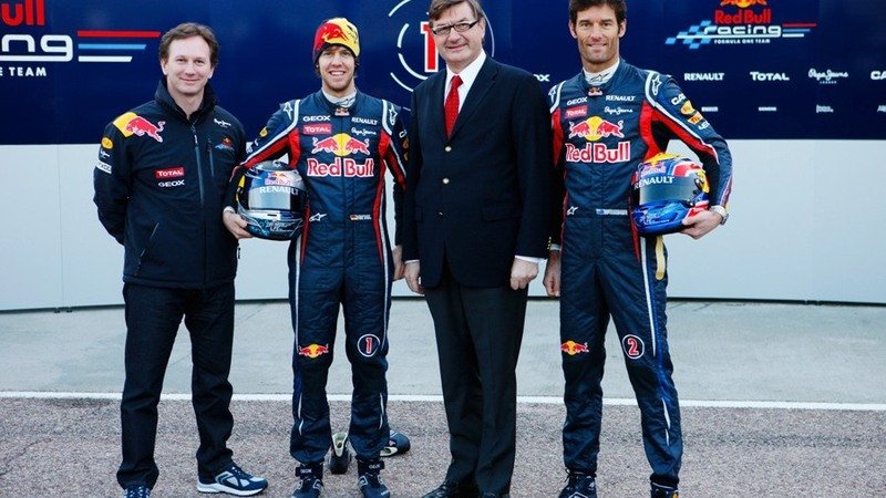 Geox partner di Red Bull Racing nel Campionato F1 2012